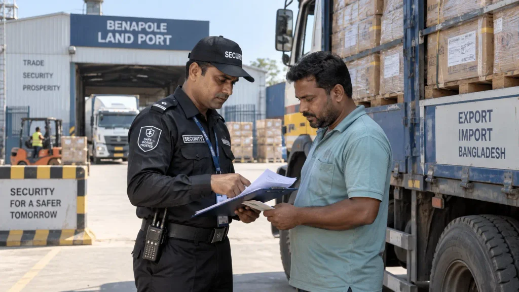 বেনাপোল গুদাম সিকিউরিটি যশোর