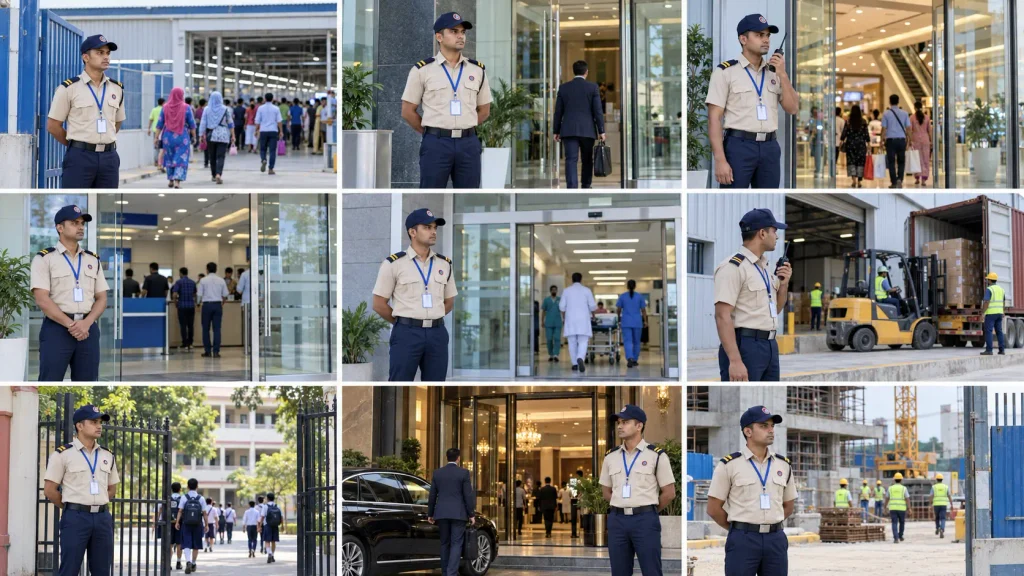 business security services for factories, malls, and hospitals